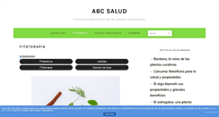 Desktop Screenshot of abcsalud.com