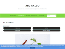 Tablet Screenshot of abcsalud.com